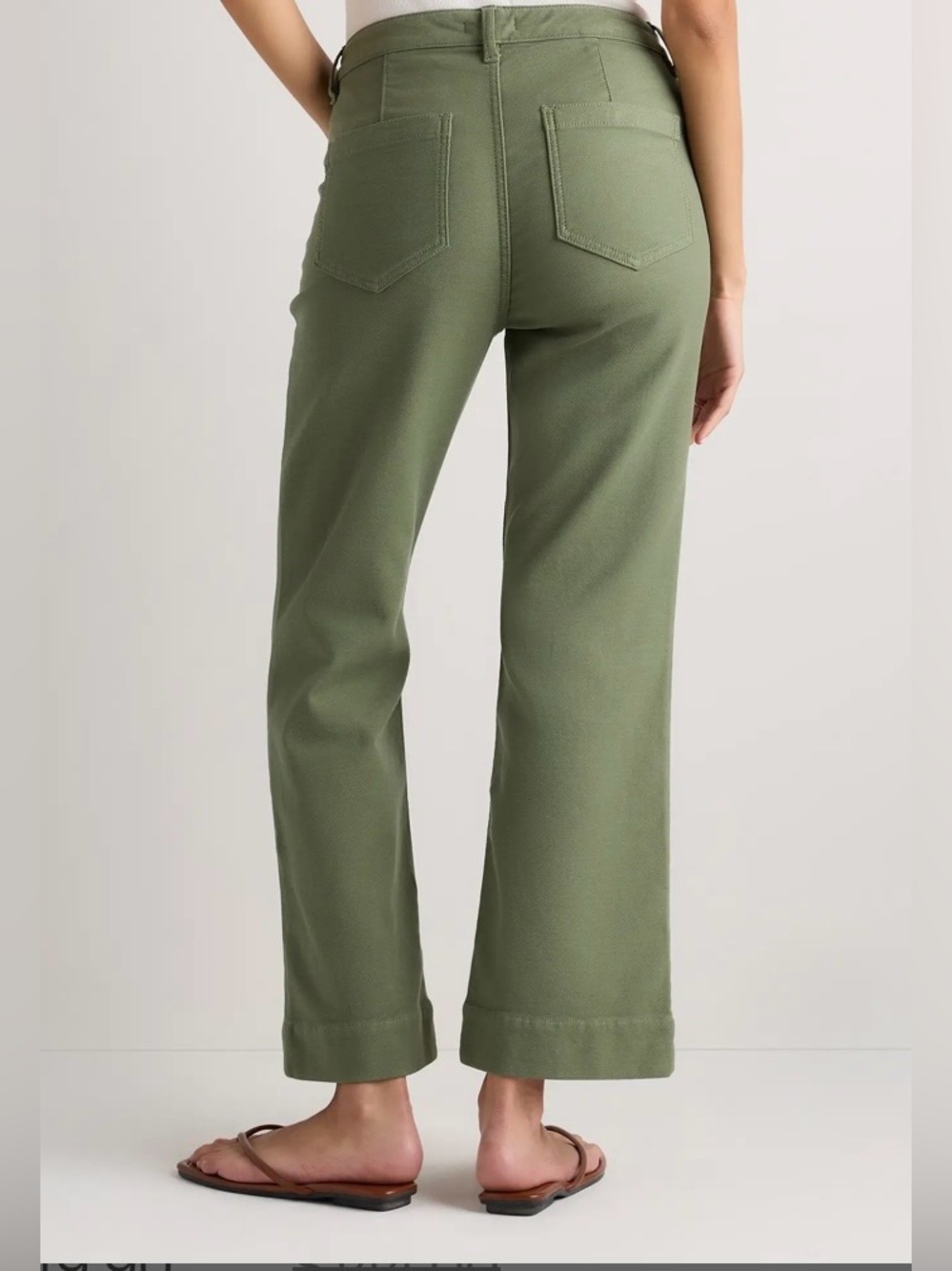 NWT Quince French Terry Wide Leg Pants Size 14 - Picture 2 of 8